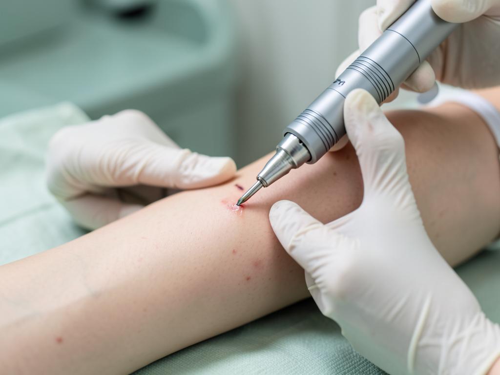 Electro Cautery treatment